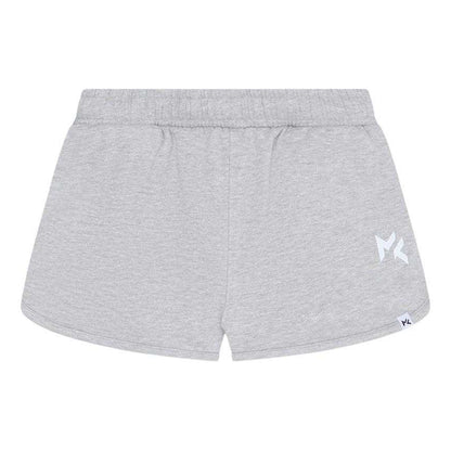 Grey Marl - Front - Miss Kick Girls Abigail Shorts