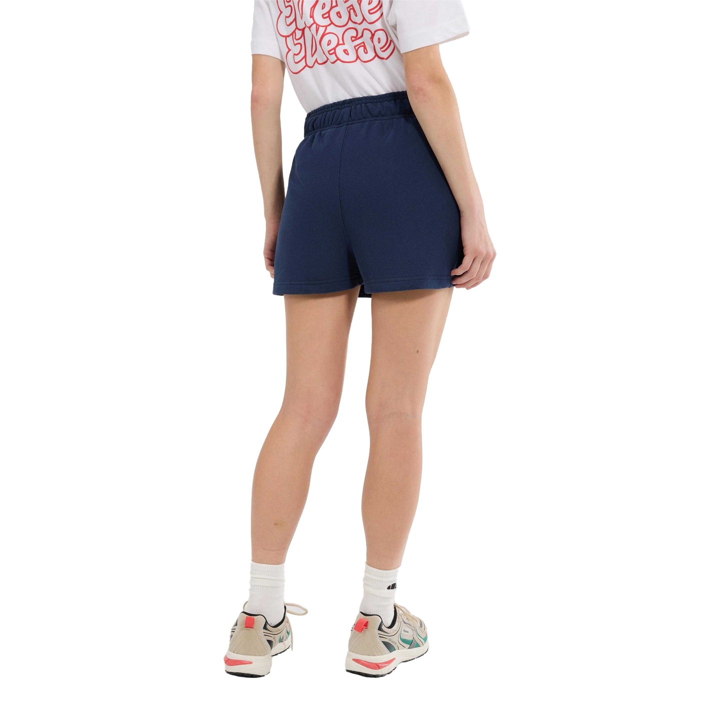 Navy - Back - Ellesse Womens-Ladies Altilia Shorts