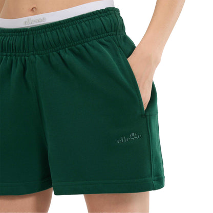 Dark Green - Side - Ellesse Womens-Ladies Altilia Shorts
