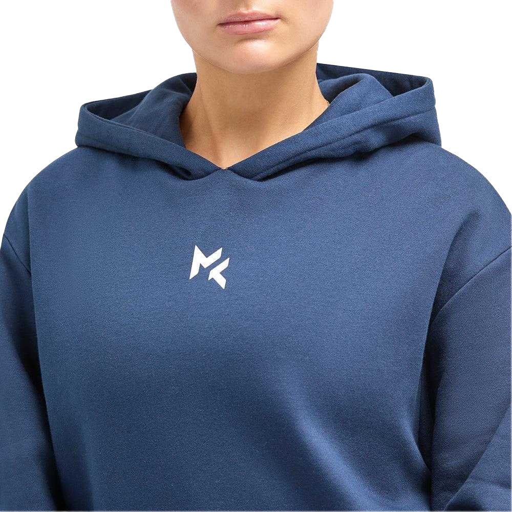 Navy - Side - Miss Kick Womens-Ladies Bethan Hoodie