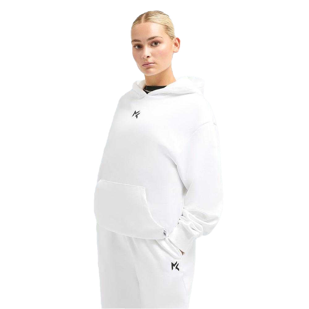 White - Front - Miss Kick Womens-Ladies Bethan Hoodie