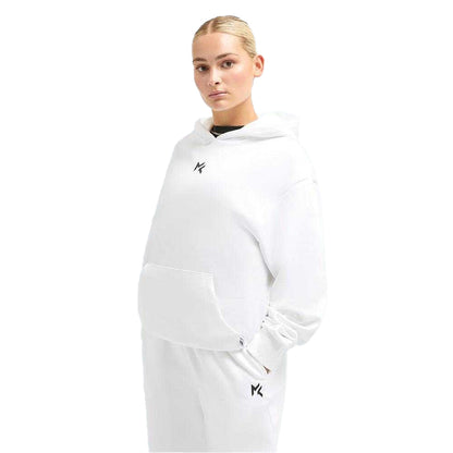 White - Front - Miss Kick Womens-Ladies Bethan Hoodie
