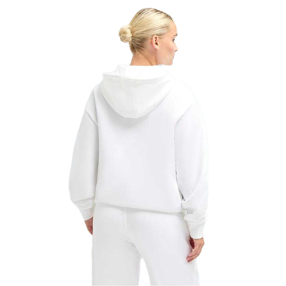 White - Back - Miss Kick Womens-Ladies Bethan Hoodie