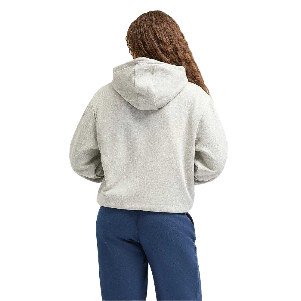 Grey Marl - Back - Miss Kick Womens-Ladies Bethan Hoodie