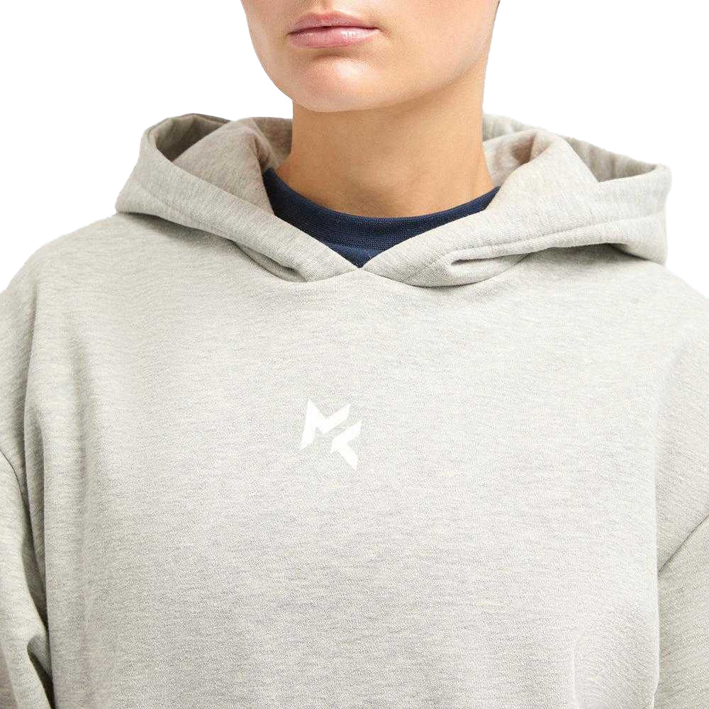 Grey Marl - Side - Miss Kick Womens-Ladies Bethan Hoodie