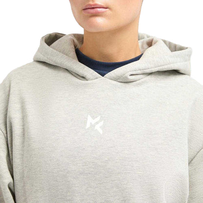 Grey Marl - Side - Miss Kick Womens-Ladies Bethan Hoodie