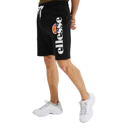 Black - Front - Ellesse Mens Bossini Fleece Shorts