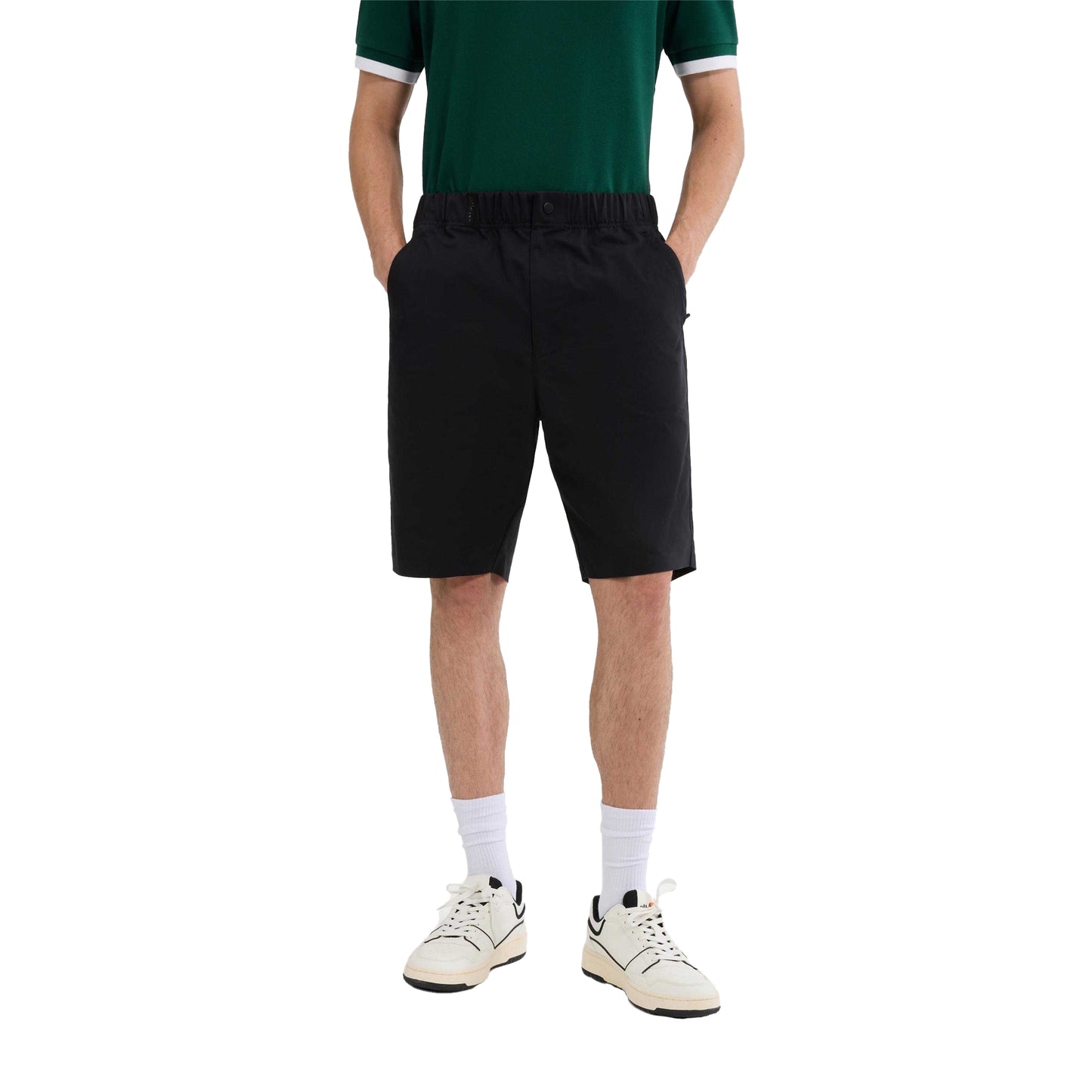 Black - Side - Ellesse Mens Cagola Shorts
