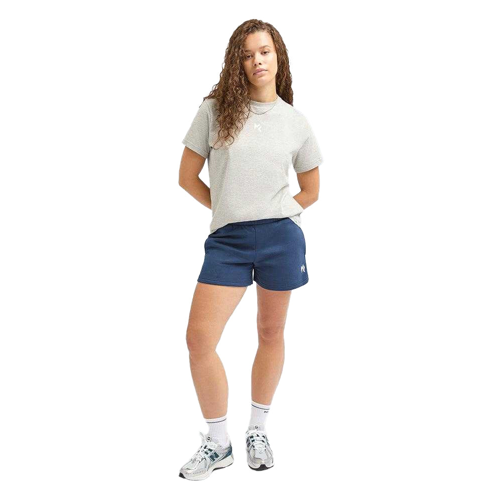 Navy - Lifestyle - Miss Kick Womens-Ladies Debby Core Shorts