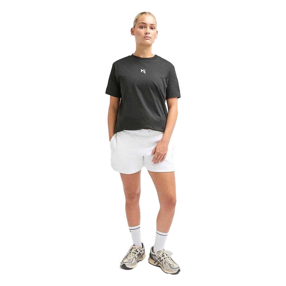 White - Lifestyle - Miss Kick Womens-Ladies Debby Core Shorts