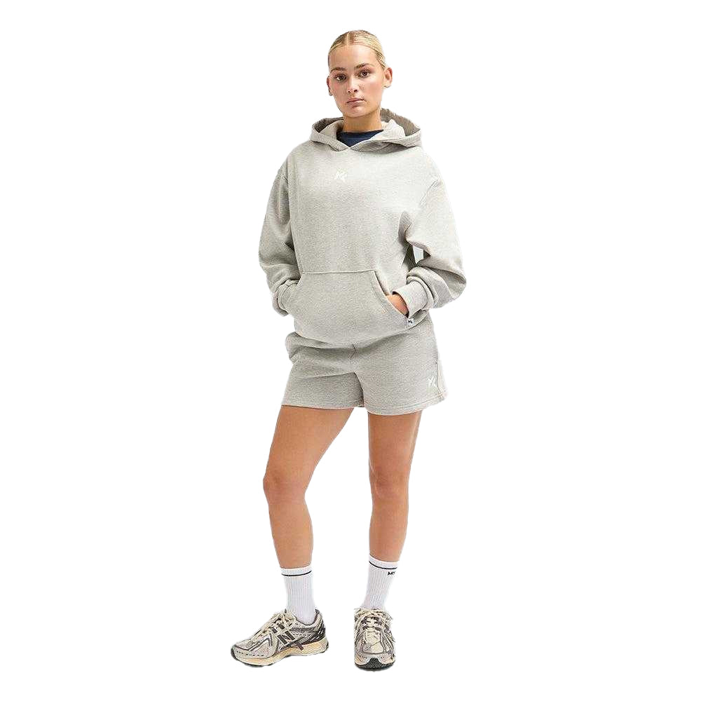Grey Marl - Lifestyle - Miss Kick Womens-Ladies Debby Core Shorts