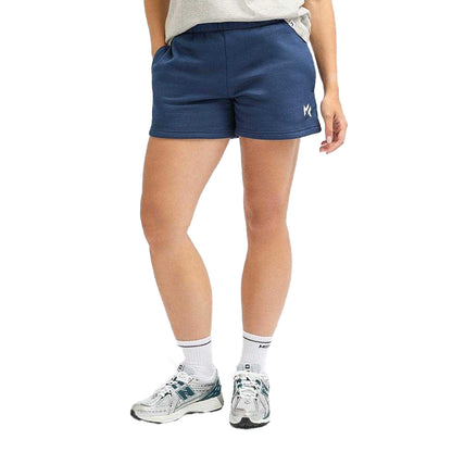 Navy - Front - Miss Kick Womens-Ladies Debby Core Shorts