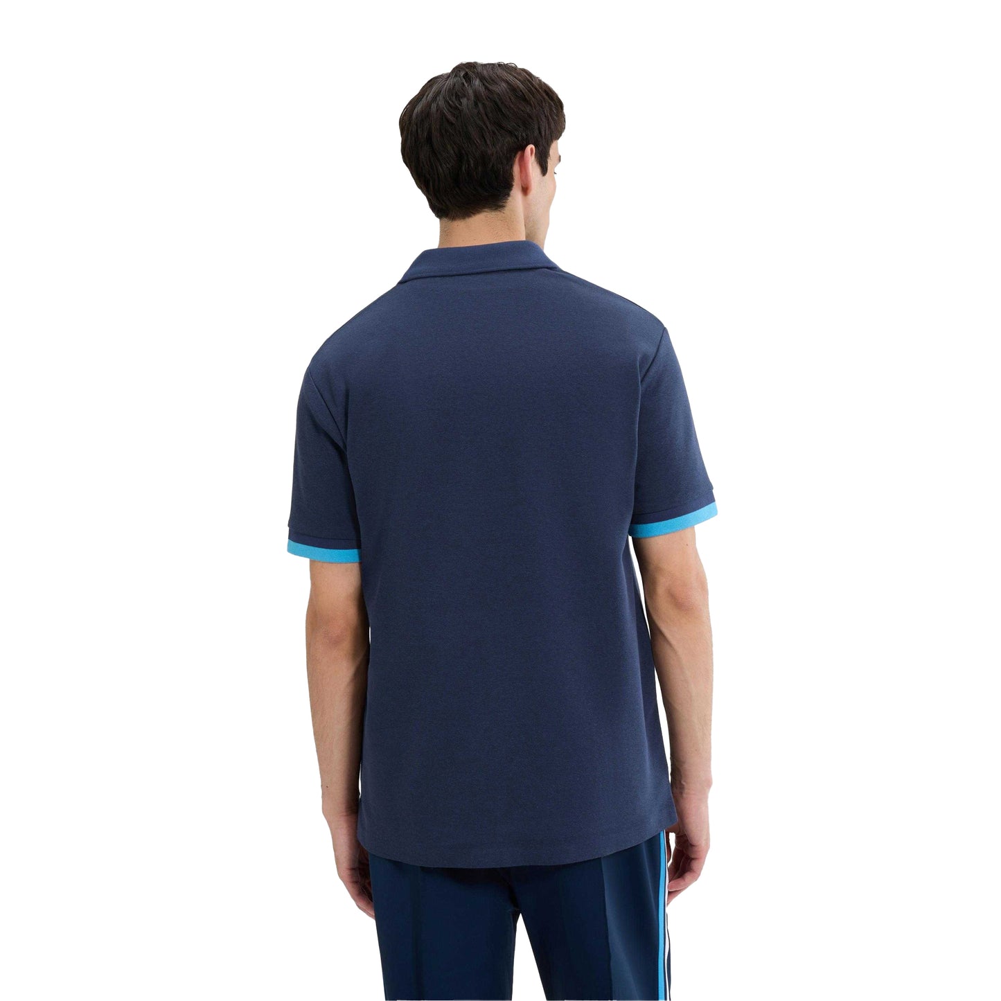 Navy - Back - Ellesse Mens Kelvias Polo Shirt