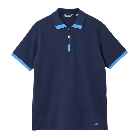 Navy - Front - Ellesse Mens Kelvias Polo Shirt