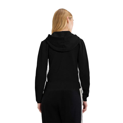 Black - Back - Ellesse Womens-Ladies Laneisa Knitted Full Zip Hoodie