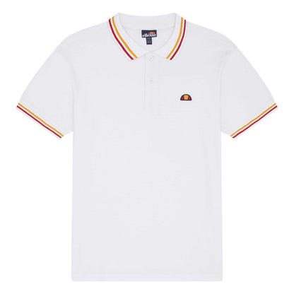 White - Front - Ellesse Mens Rooks Polo Shirt