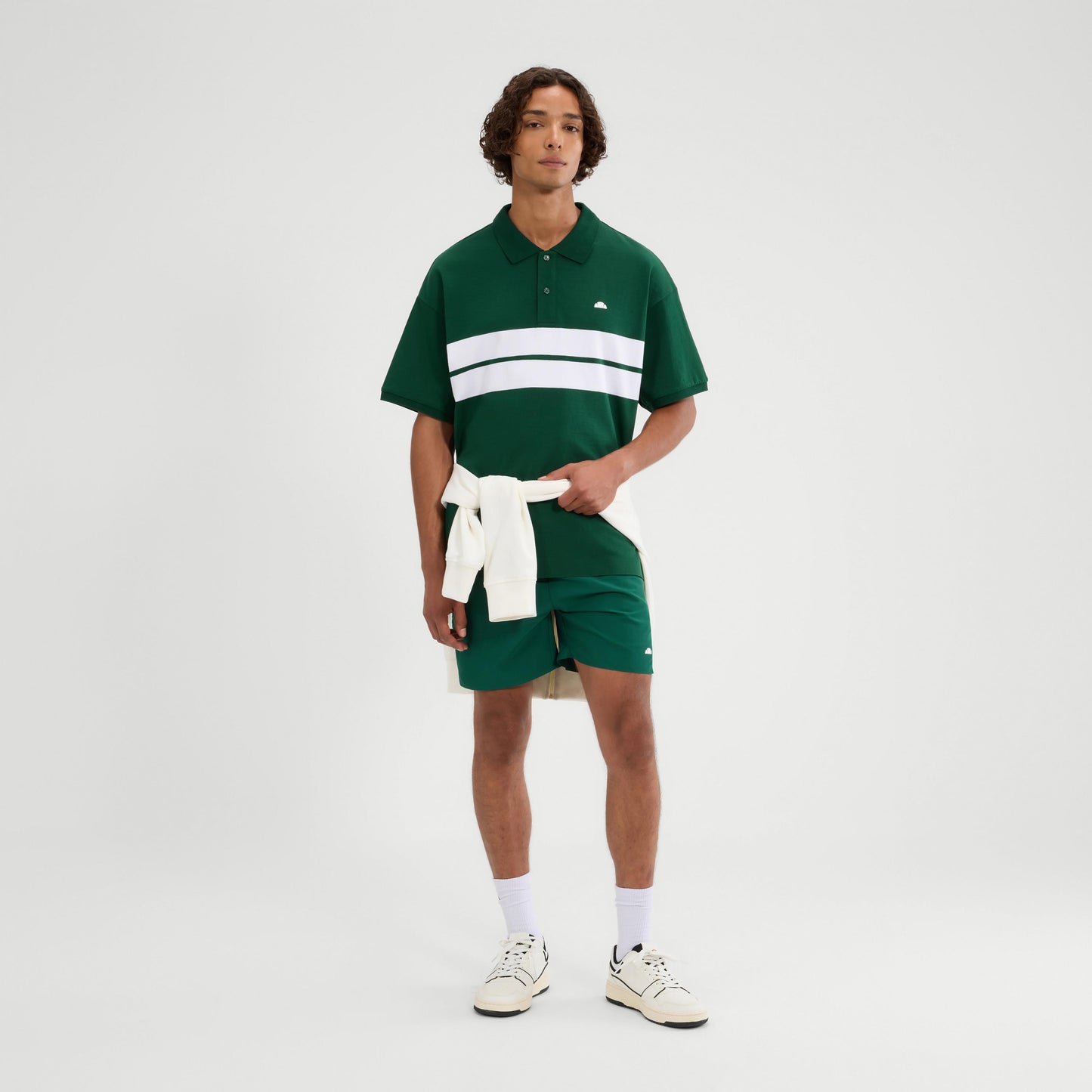 Dark Green - Front - Ellesse Mens Sbarri Polo Shirt