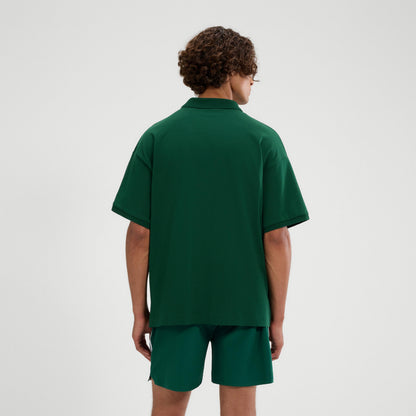 Dark Green - Pack Shot - Ellesse Mens Sbarri Polo Shirt