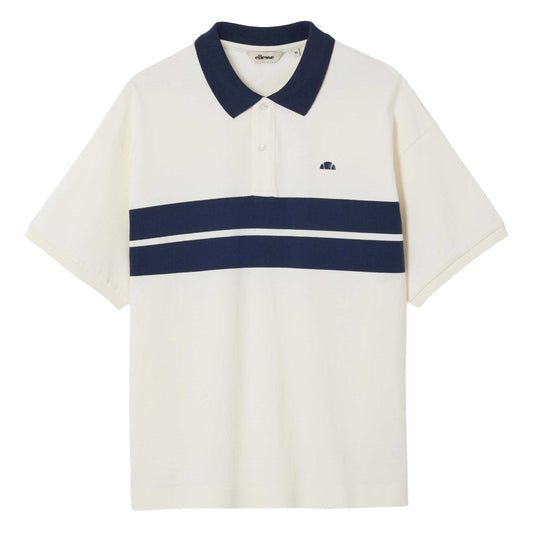 Off White - Front - Ellesse Mens Sbarri Polo Shirt