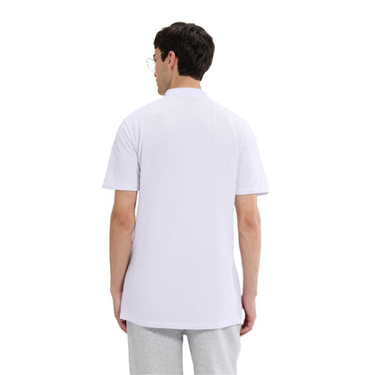 White - Back - Ellesse Mens Senago Polo Shirt