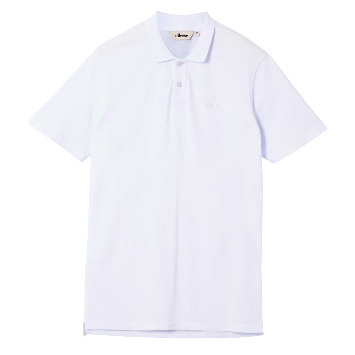 White - Front - Ellesse Mens Senago Polo Shirt