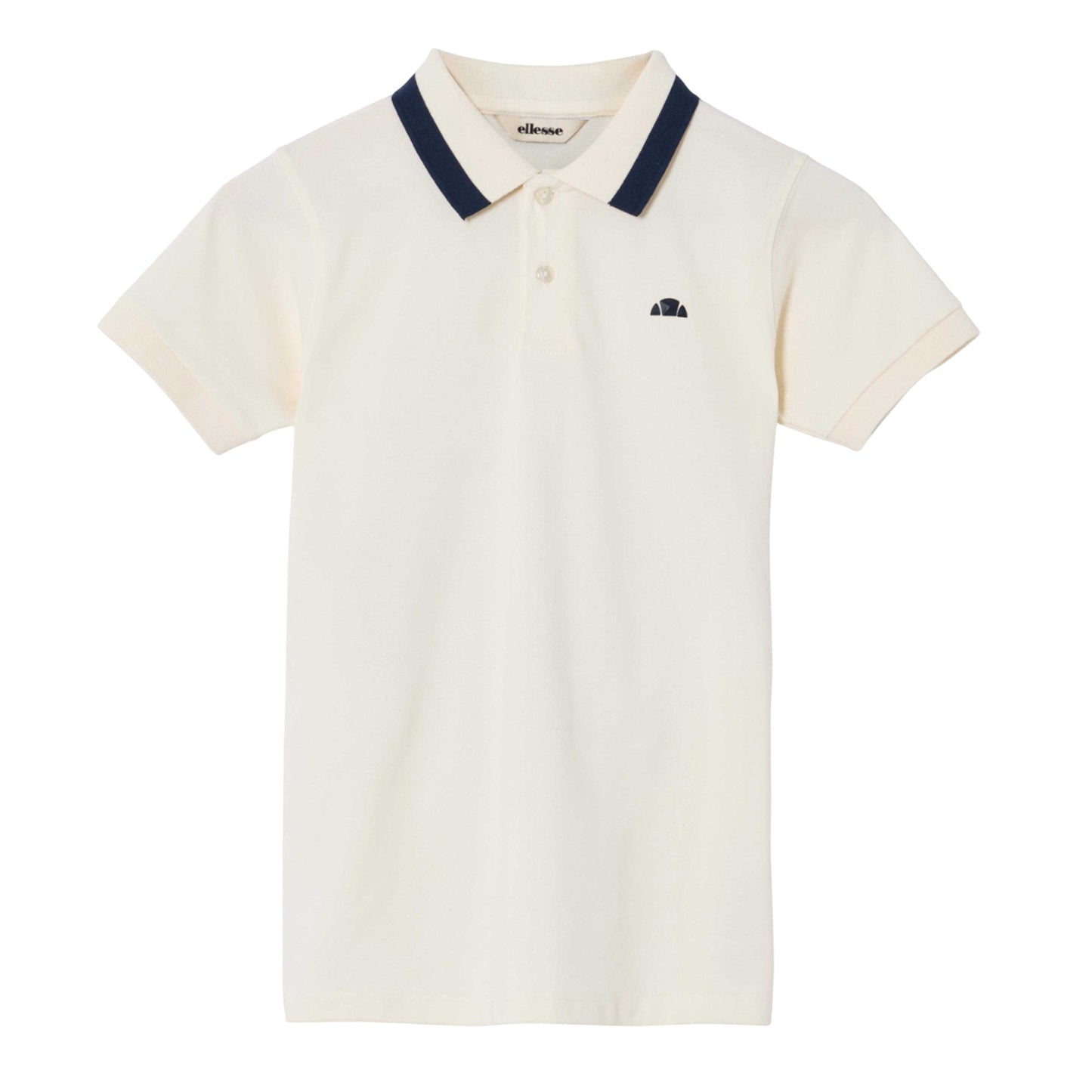 Off White - Front - Ellesse Boys Teina Polo Shirt