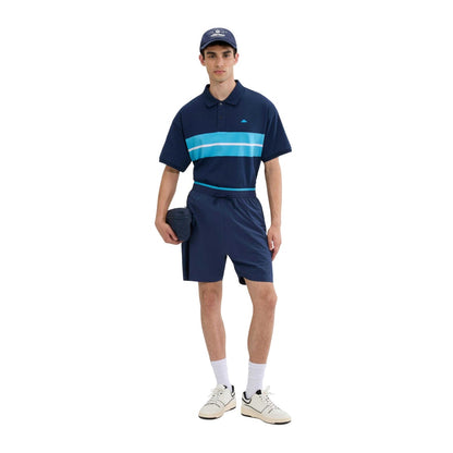 Navy - Pack Shot - Ellesse Mens Zimpatia Shorts