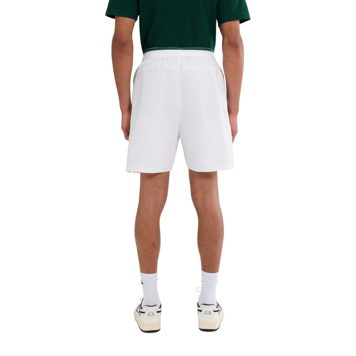 White - Back - Ellesse Mens Zimpatia Shorts
