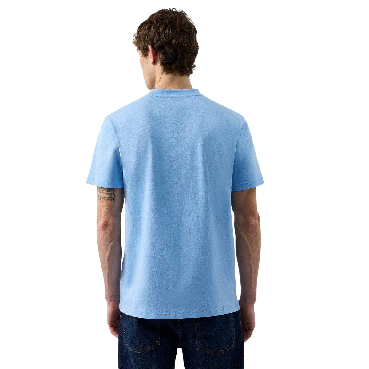 Sky Blue - Back - Patrick Mens Cambell T-Shirt