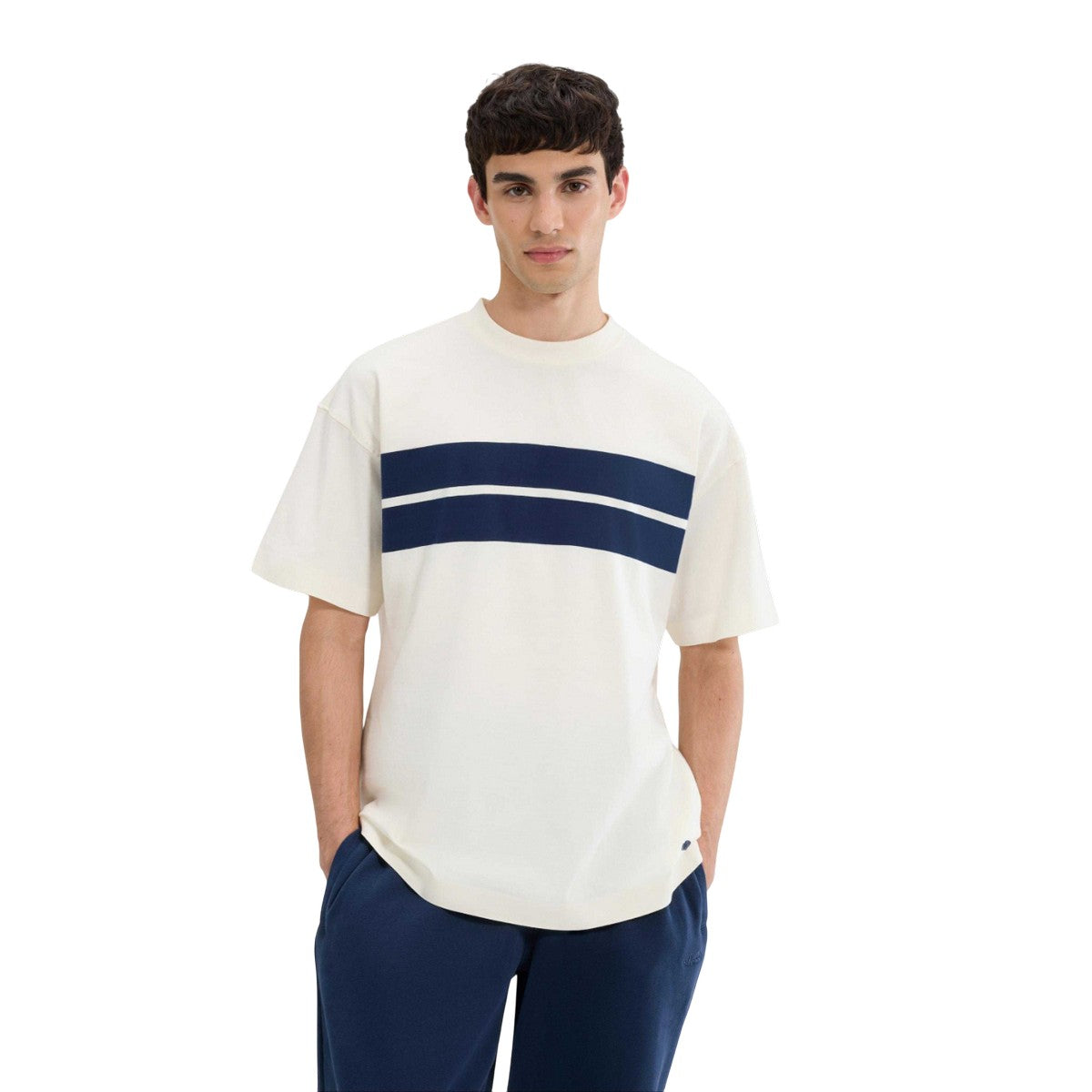 Off White - Side - Ellesse Mens Jamonde T-Shirt