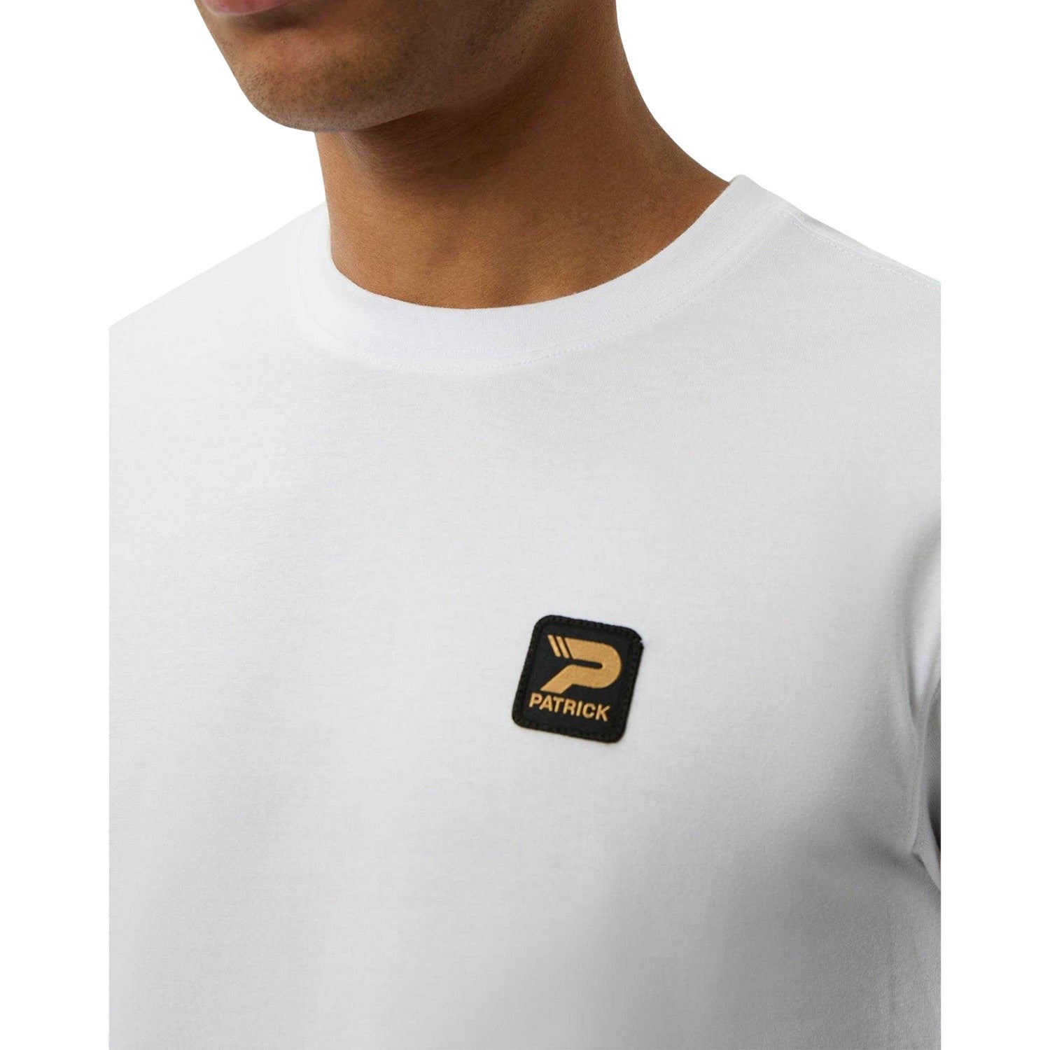 White - Side - Patrick Mens Cambell T-Shirt