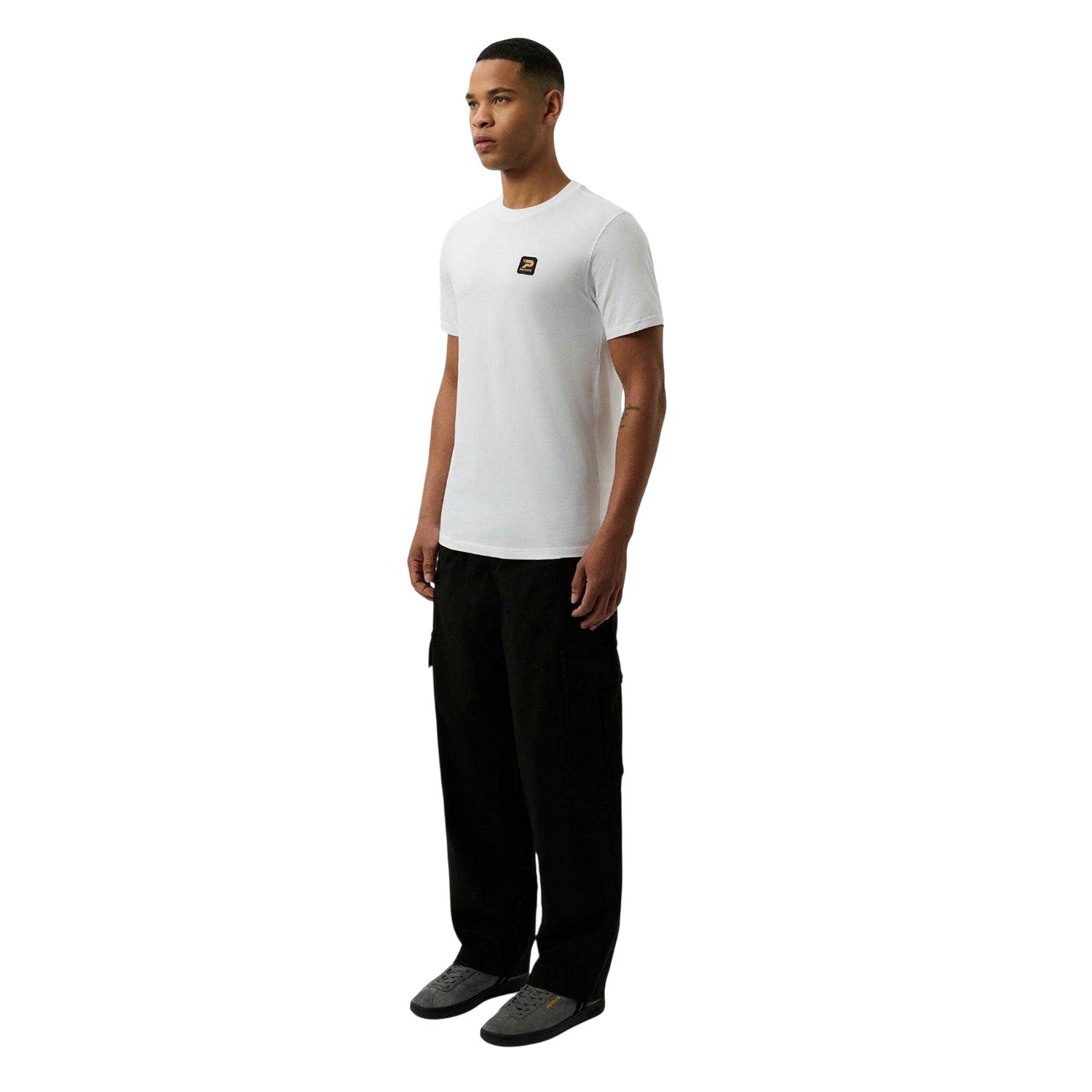 White - Lifestyle - Patrick Mens Cambell T-Shirt