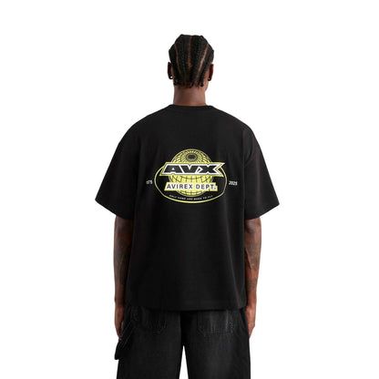 Black - Back - AVX Mens Convoy T-Shirt