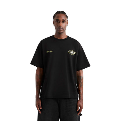 Black - Front - AVX Mens Convoy T-Shirt