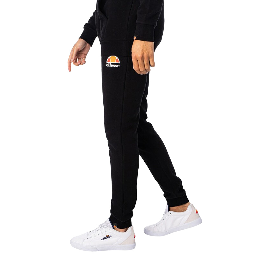 Anthracite - Side - Ellesse Mens Ovest Jogging Bottoms