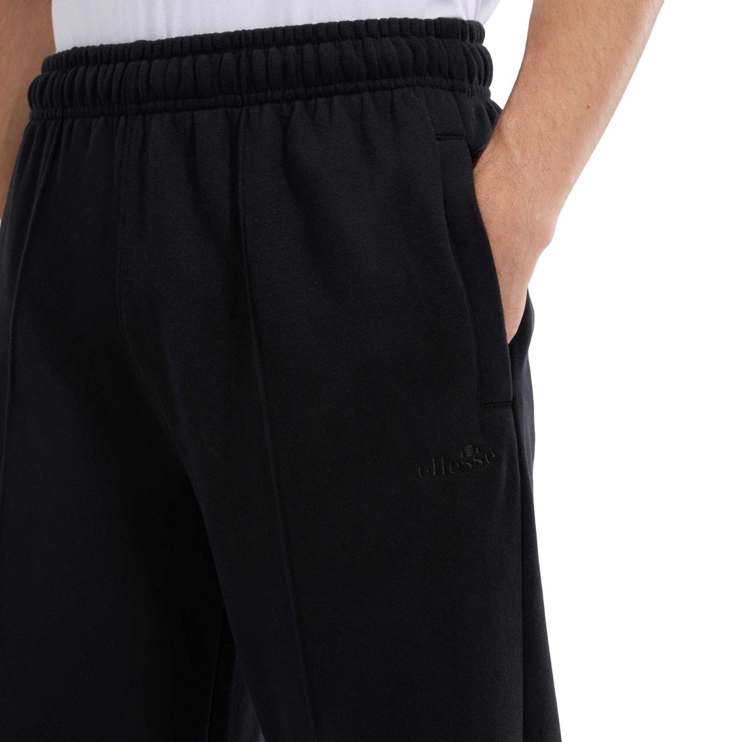Black - Lifestyle - Ellesse Mens Paullo Jogging Bottoms