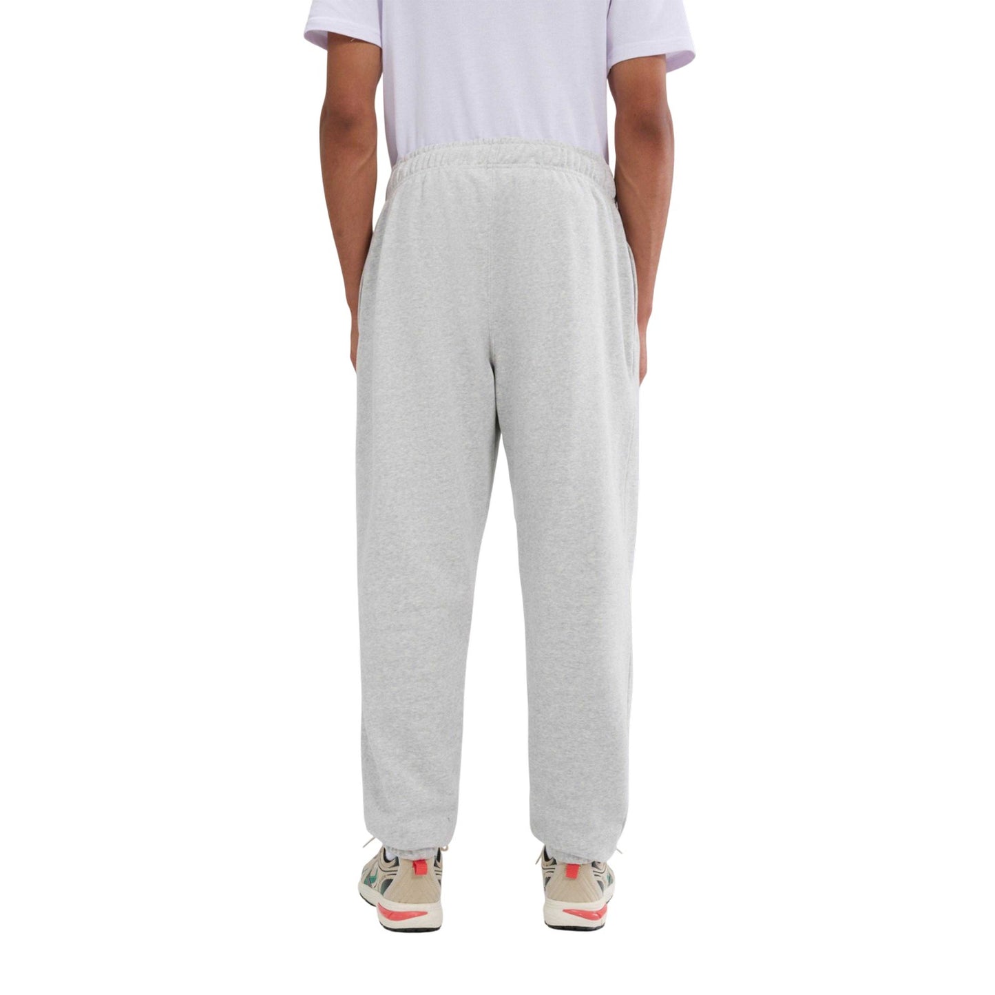 Light Grey Marl - Back - Ellesse Mens Pideura Jogging Bottoms