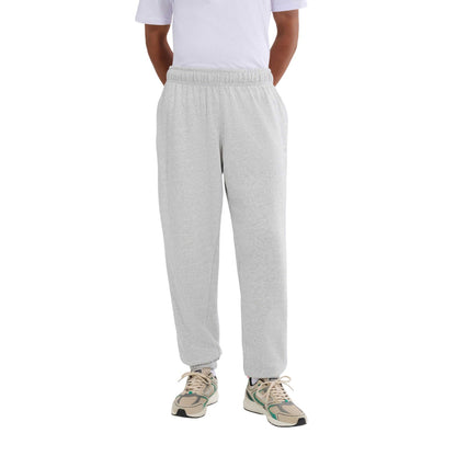 Light Grey Marl - Side - Ellesse Mens Pideura Jogging Bottoms