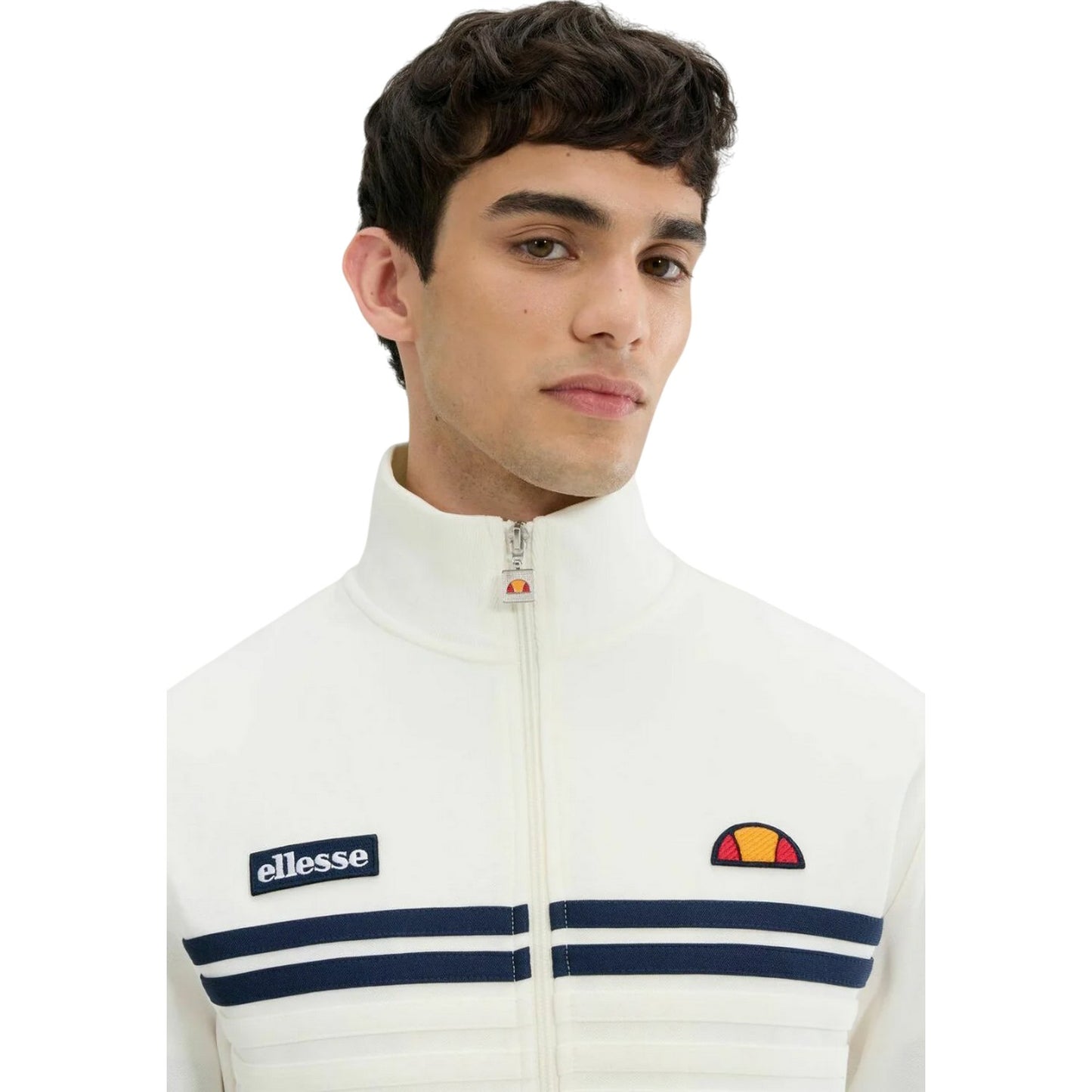Off White - Side - Ellesse Mens Vicenza Track Jacket