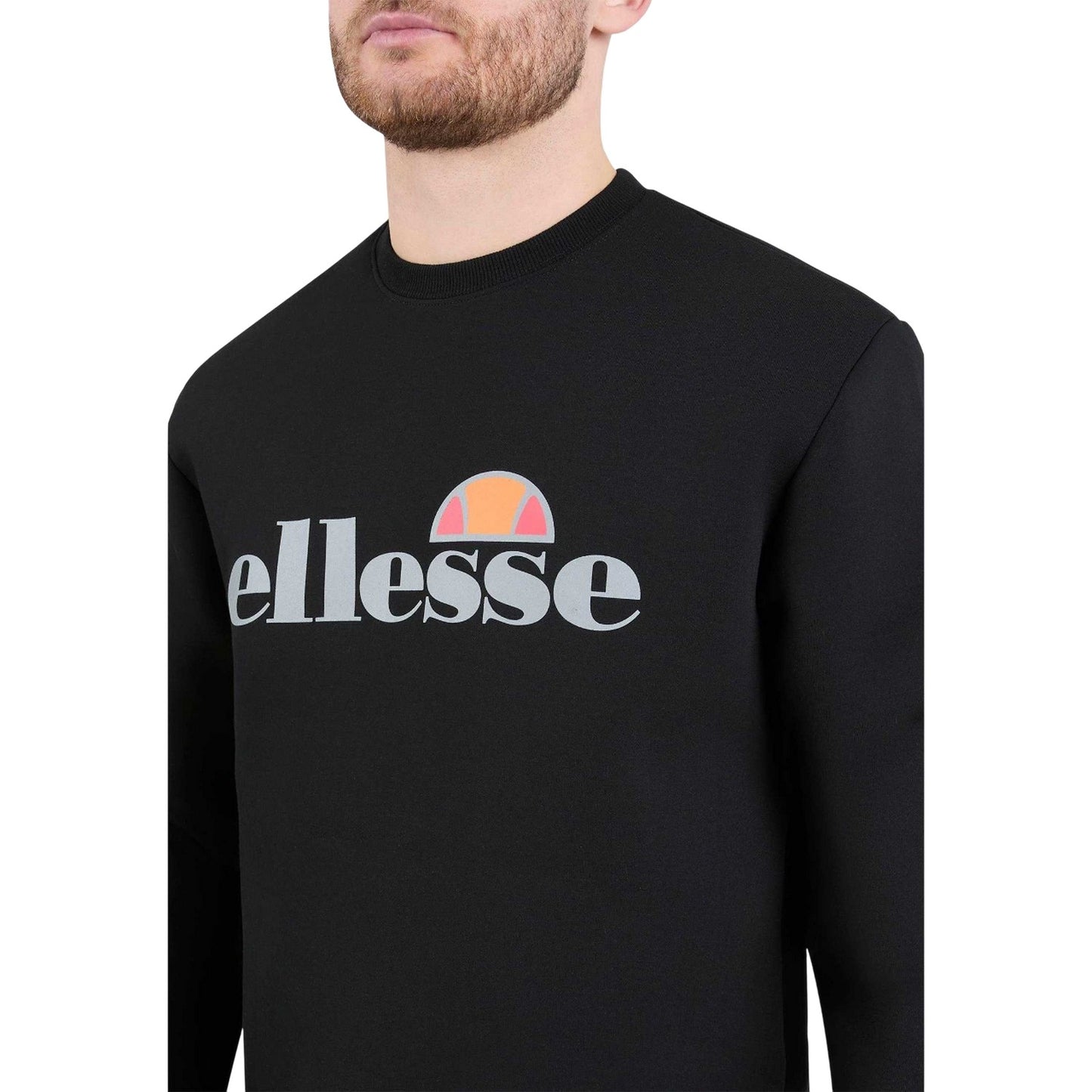 Black - Lifestyle - Ellesse Mens Corvaro Sweatshirt