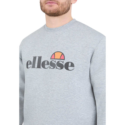Light Grey Marl - Front - Ellesse Mens Corvaro Sweatshirt