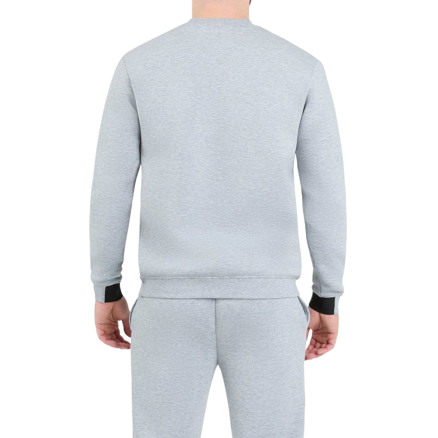 Light Grey Marl - Back - Ellesse Mens Corvaro Sweatshirt