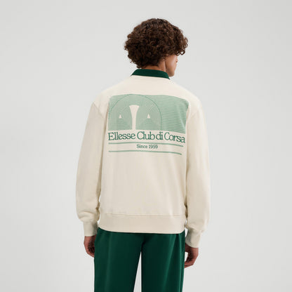 Off White - Lifestyle - Ellesse Mens Club Di Corsa Sweatshirt