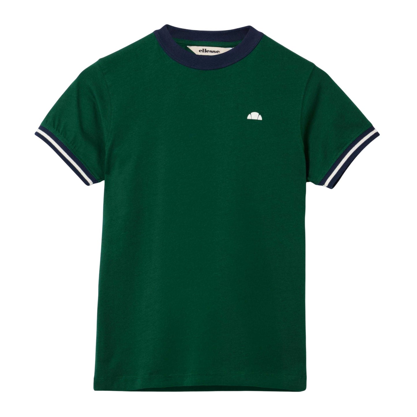 Dark Green - Front - Ellesse Boys Fratelli T-Shirt