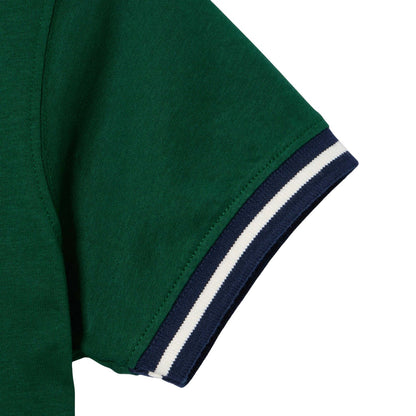 Dark Green - Side - Ellesse Boys Fratelli T-Shirt