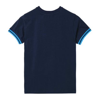 Navy - Back - Ellesse Boys Fratelli T-Shirt