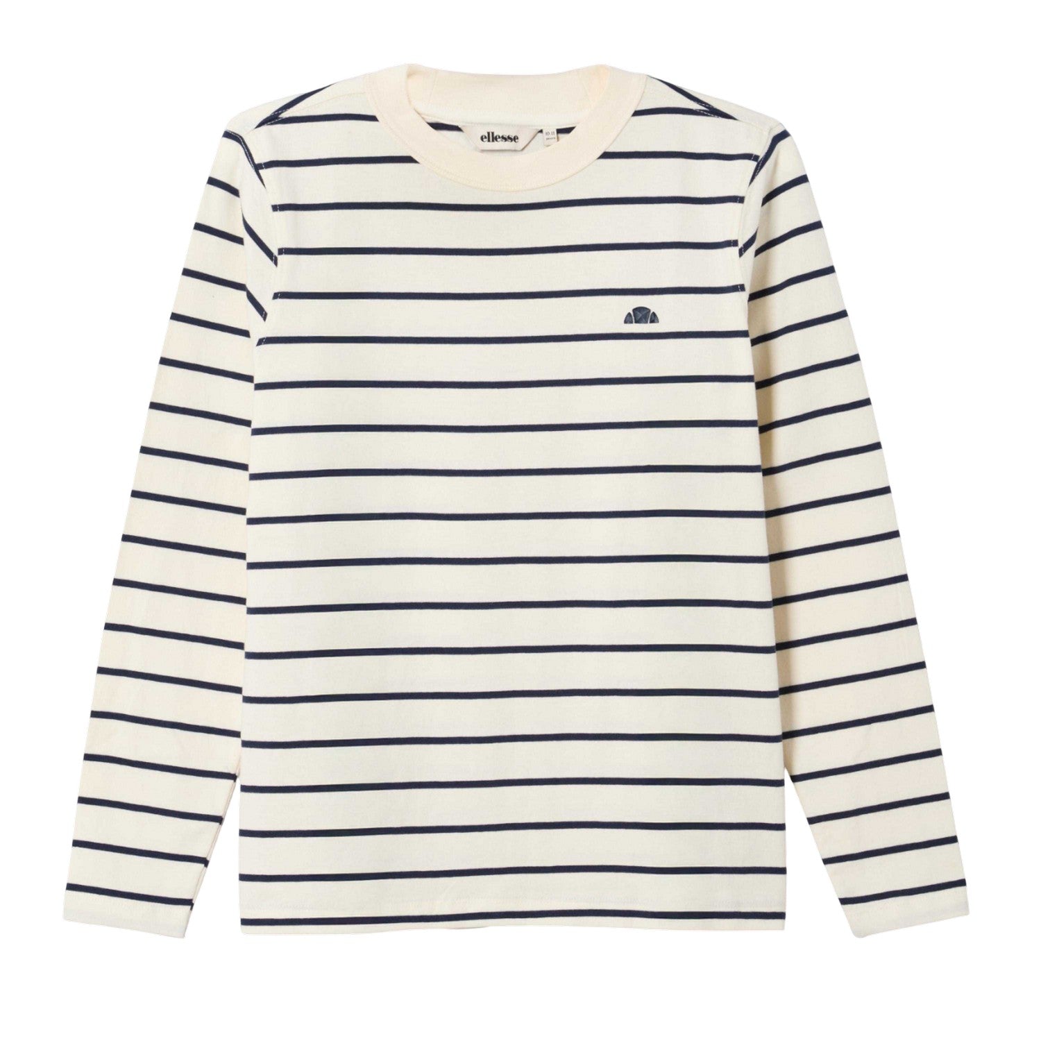 Off White - Front - Ellesse Boys Giancarlo Long-Sleeved T-Shirt