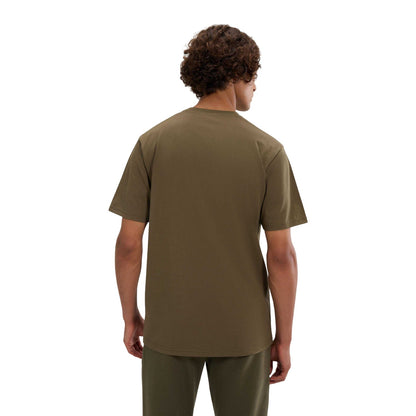 Khaki - Back - Ellesse Mens Ollio 2 T-Shirt