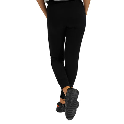 Black - Back - Ellesse Womens-Ladies Queenstown Jogging Bottoms