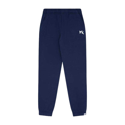 Navy - Front - Miss Kick Girls Shirley Jogging Bottoms
